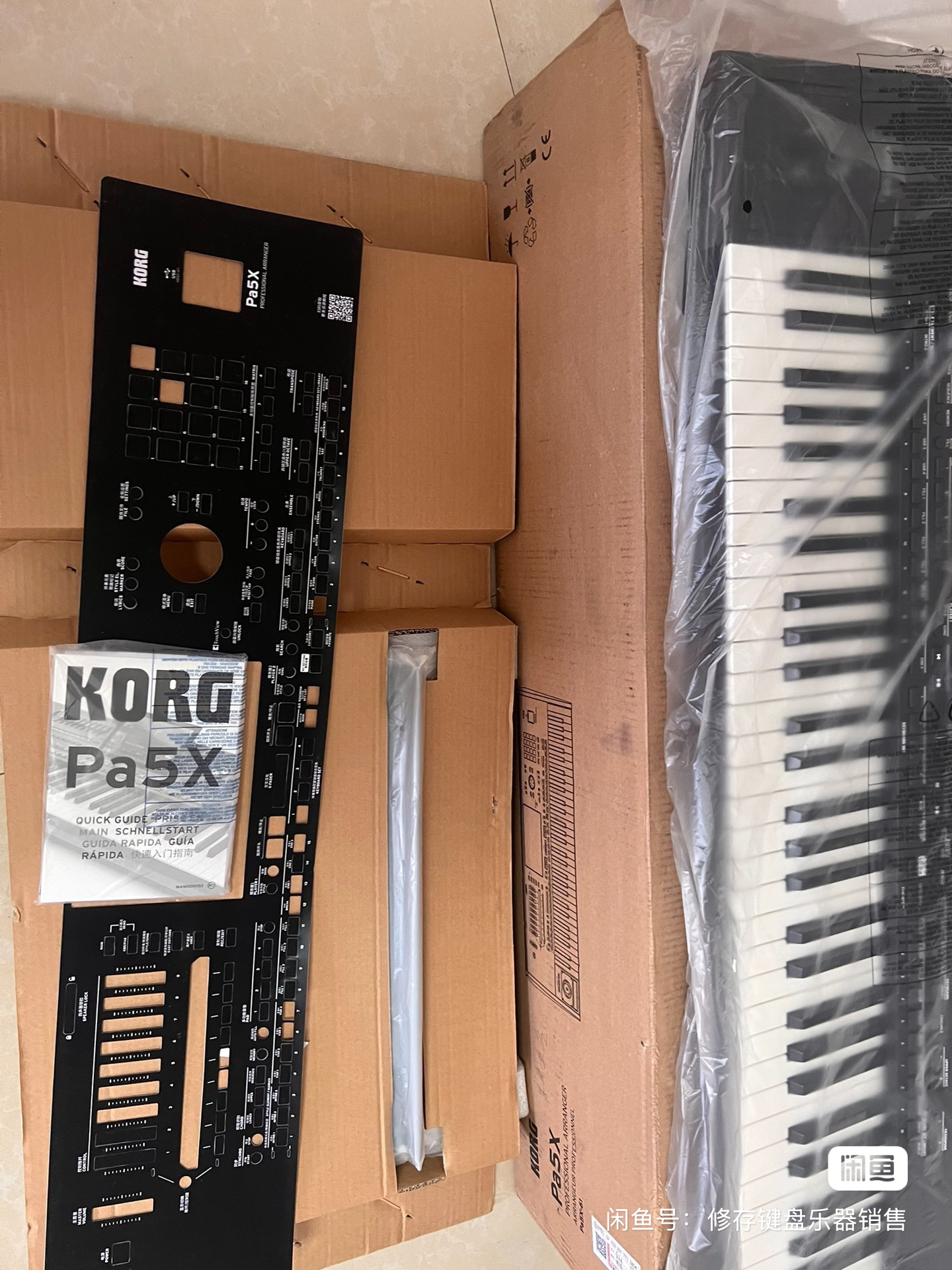 KORGpa600pa1000pa700pa4xpa5x中文面板原装和红白蓝黄电子琴配件