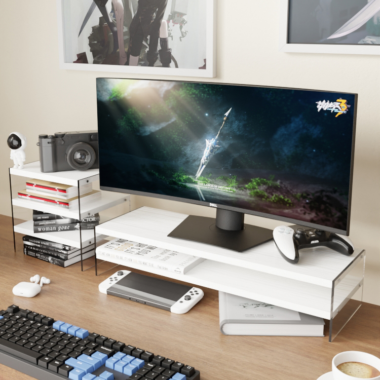 台式机显示器收纳增高架