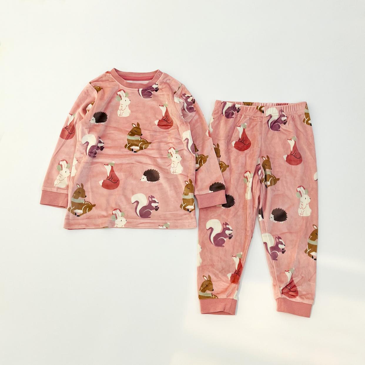 外贸童装女童春秋丝绒家居服套装