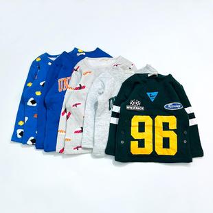 秋衣秋裤 男童宝宝空气层夹棉家居服睡衣睡裤 手感舒适 日单丸gao