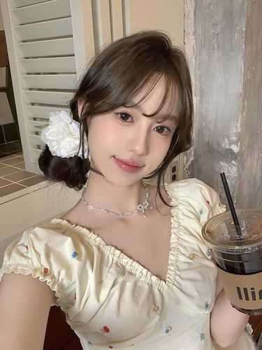 peachtea春日花花发夹