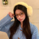 毛绒耳捂子保暖护耳冬季 耳罩女耳套耳暖 气甜妹 冬季 蜜桃茶 元