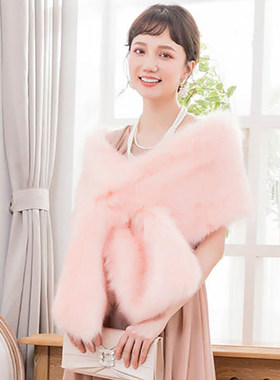 小披肩围巾旗袍外搭伴娘礼服披风