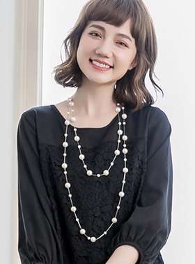 小香风旗袍装饰品多层女士链子