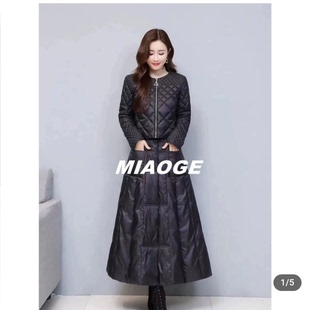 小码 超显气质 502小众时尚设计感两件套装棉服女冬短款棉袄+a裙