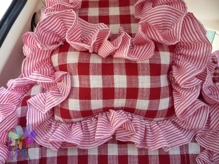 女神款汽车骨头颈枕 汽车头枕车用护颈枕 可爱布艺花边车饰品,汽车用品/电子/清洗/改装,头枕,淘宝优惠券,粉丝福利购,淘宝优惠卷