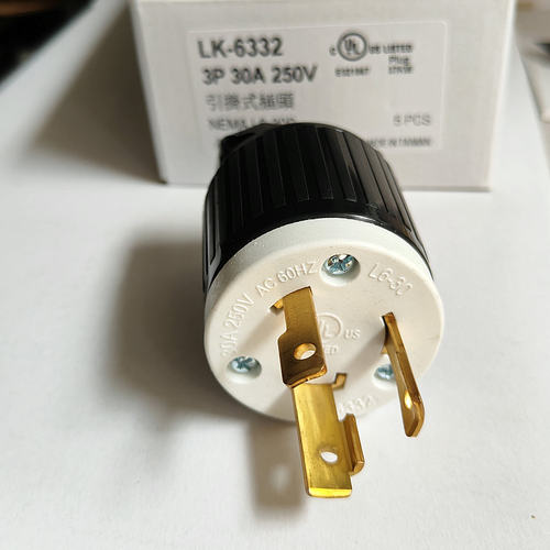 美规插头NEMAL6-30P台湾LK6332