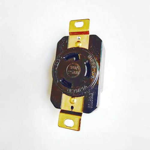 UL美规插座WJ-6331BL6-30R暗装