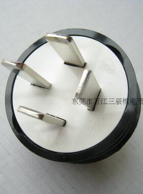 嵘光/OLYMPIA澳规直式电木工业插头WJ3420 20A250V 5KW空调电器用