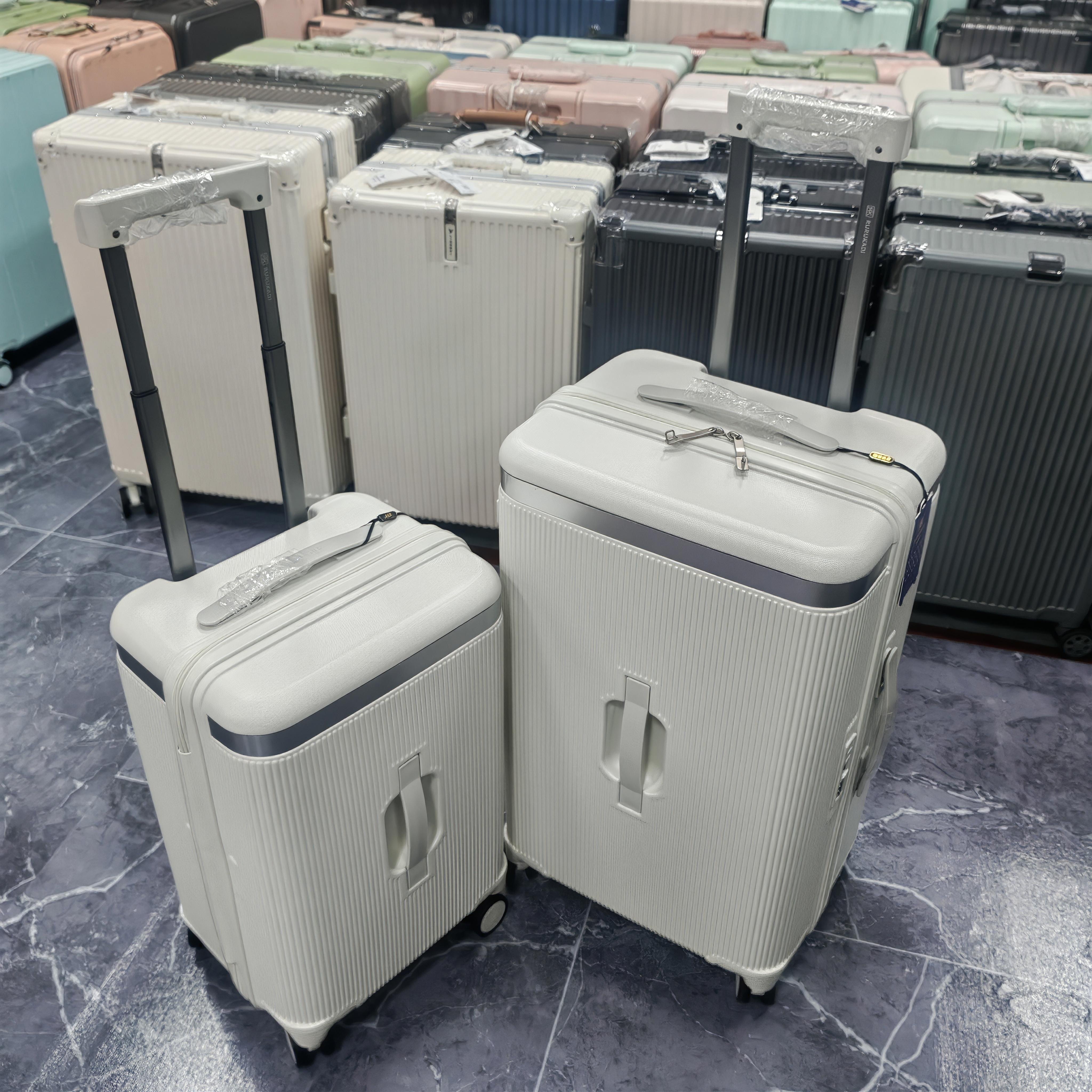 璐璐凯帝拉链款20寸登机密码箱24寸大容量学生行李箱26寸万向轮箱