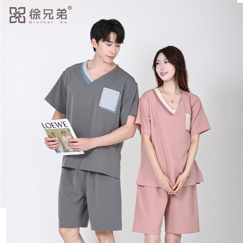 徐兄弟汗蒸服女2025新款高档浴服大码洗浴中心汤泉水会桑拿足浴男,居家布艺,汗蒸服,淘宝优惠券,粉丝福利购,淘宝优惠卷