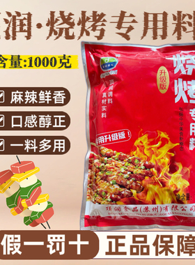 顶润烧烤粉烧烤料1公斤腌料烤肉腌肉撒料孜然羊牛肉烤鱼增香调料