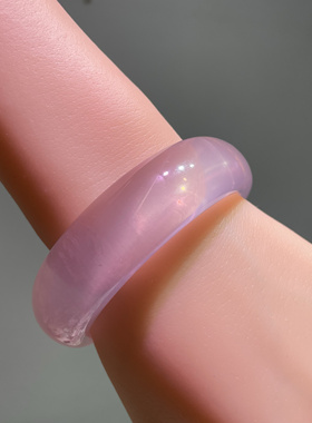 纯天然 莫桑比克星光粉水晶 晶体通透 一物一图