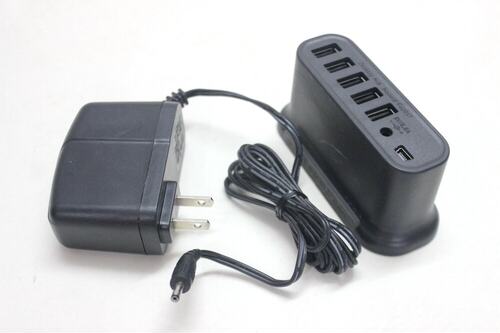 F4U017 高速7端口台式机USB2.0集线器贝尔金扩展分线器外接电源