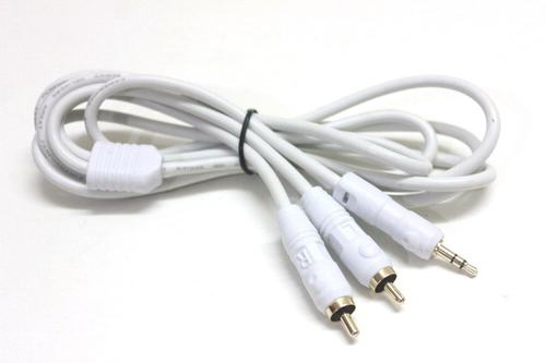 英国Cambridge Audio剑桥Audio AUD100白色3.5mm转2RCA音频线