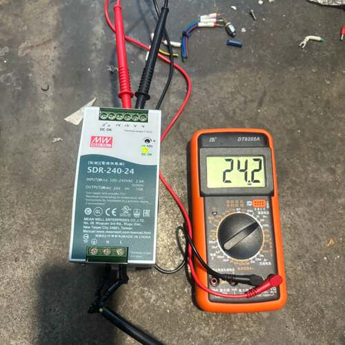 可维修，SDR-240-24，24v，10A，，，明纬电源成色如图功