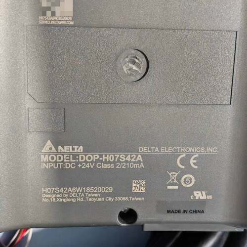 可维修DELTADOP-H07S42a，，，台达机器人示教器件实