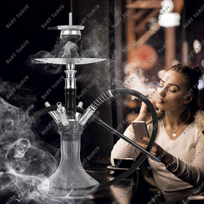 水烟壶不锈钢阿拉伯shisha大烟雾