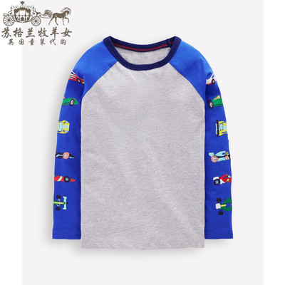 英国代购男童boden新款T恤上衣