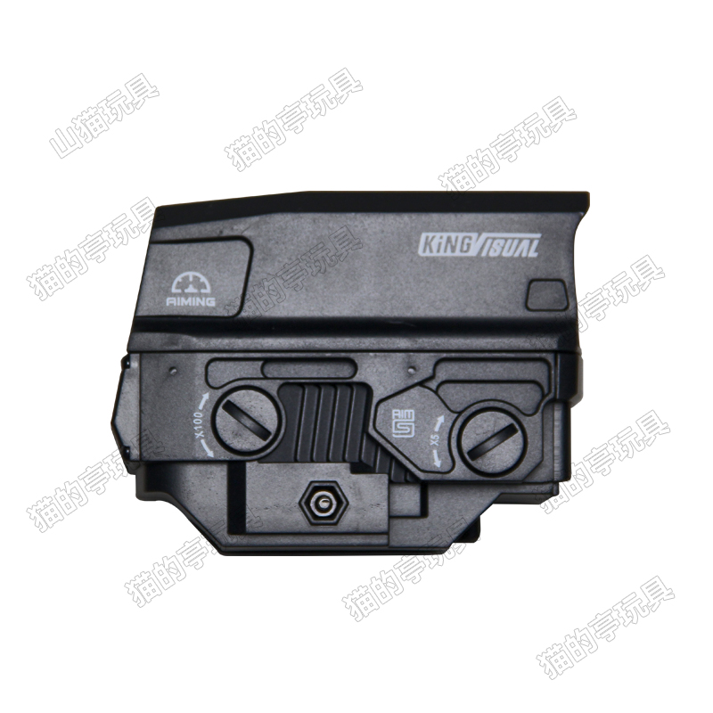 UH1折叠全息558红点瞄准器装饰镜弹弓玩具通用导轨20-22MM配件