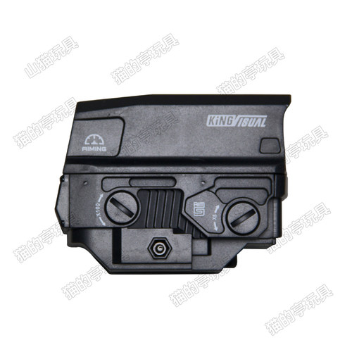 UH1折叠全息558红点瞄准器装饰镜弹弓玩具通用导轨20-22MM配件