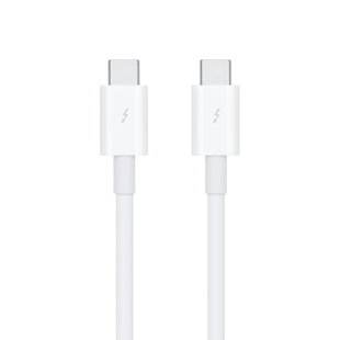 雷电3数据线40Gbps雷雳3白色100W阿波罗声卡外置2米1m主动式白色