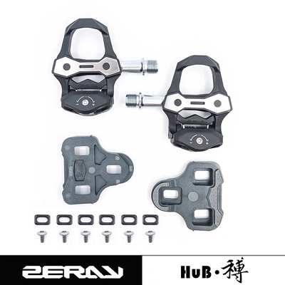 新款卓锐 ZERAY 公路自行车脚踏自锁ZP-115碳纤维锁踏兼LOOK keo