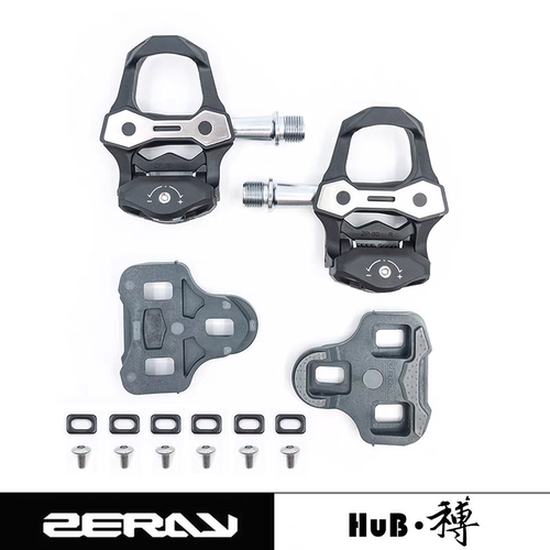 新款卓锐 ZERAY 公路自行车脚踏自锁ZP-115碳纤维锁踏兼LOOK keo