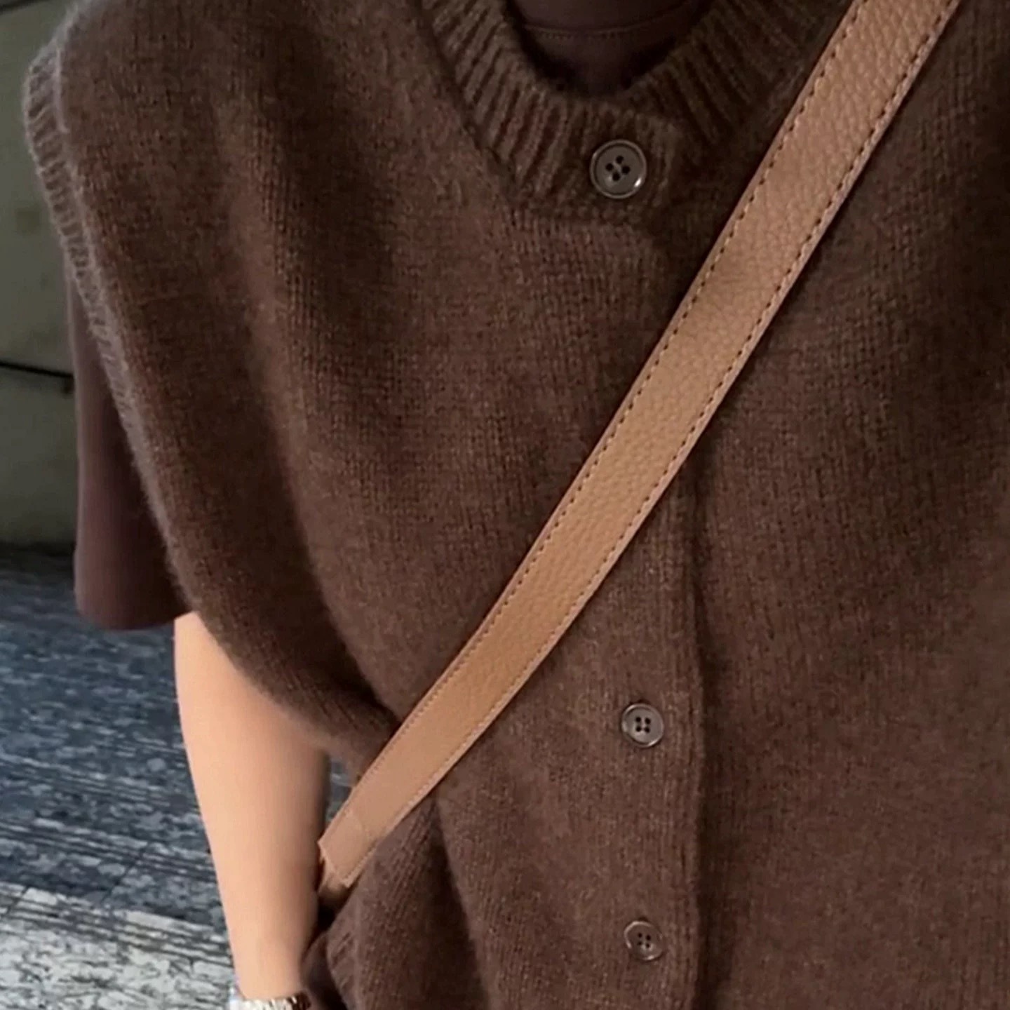 秋冬新款加厚100%纯羊毛开衫