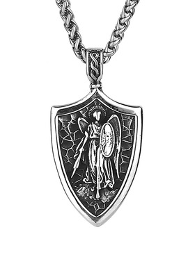 复古 钛钢吊坠男士时尚创意不锈钢吊坠项链饰品