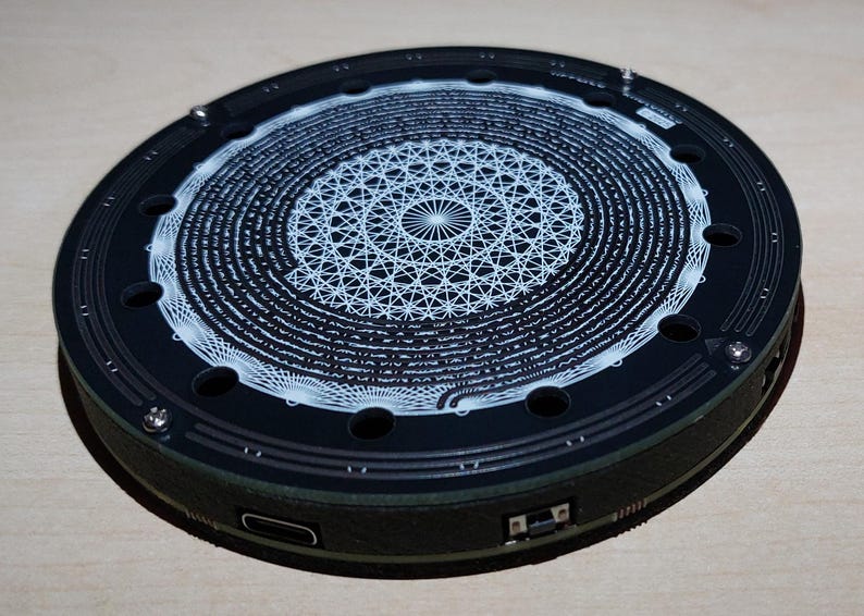 进口黑科技Scalar充电器 选频光疗盘 7.8Hz舒曼波模式