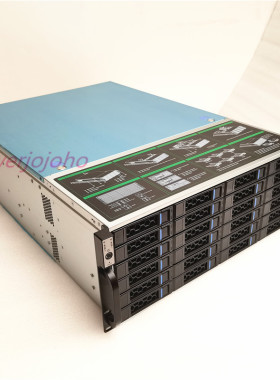 拓普龙4U热插拔机箱24盘位S465-24云计算服务器12GB背板EATX主板