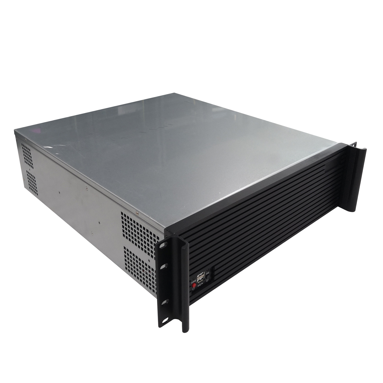 拓普龙19英寸3U钣金服务器机箱铝3U500L卧式工控机设备ATX主板