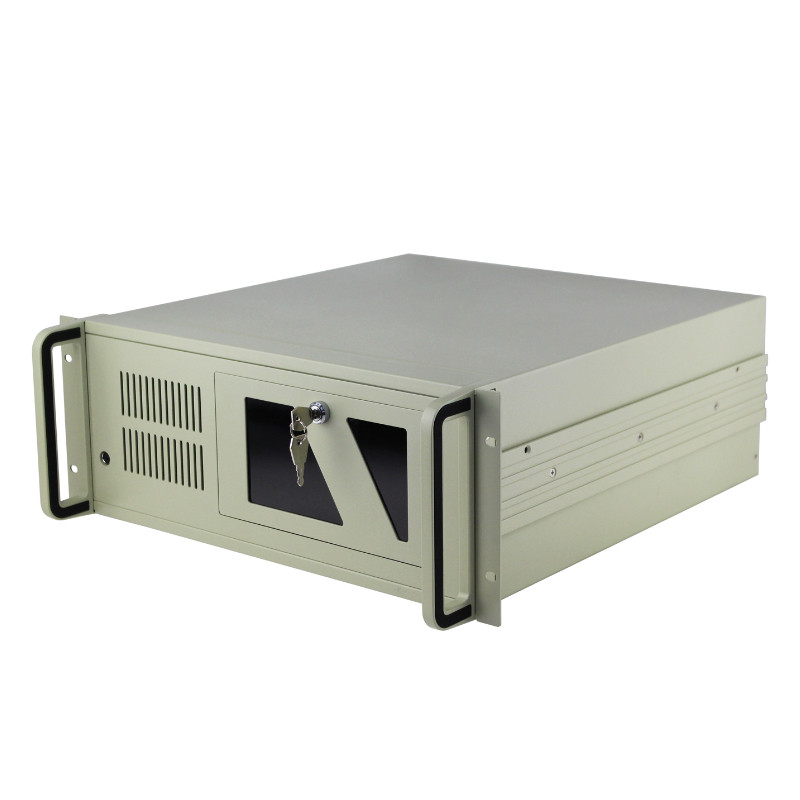 19英寸拓普龙4U卧式机箱IPC610P工控机IPC安防监控ATX主板450MM