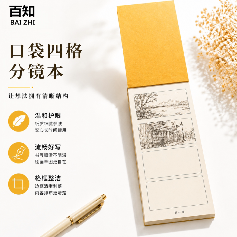 百知便签分镜本可撕diy漫画创作图片