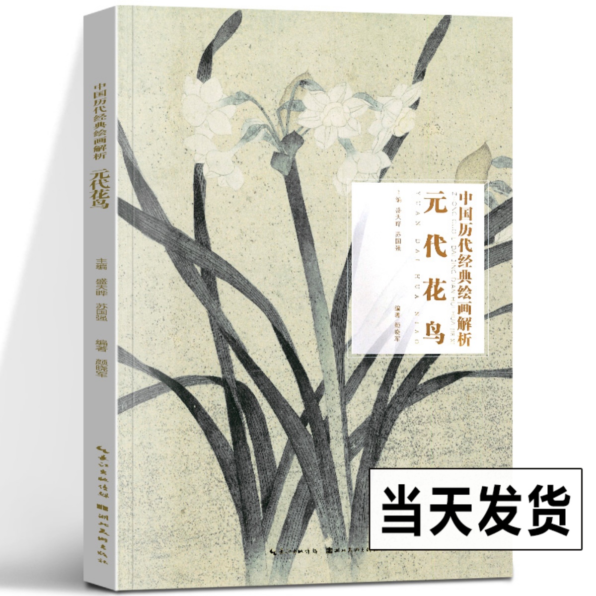 正版 元代花鸟 中国历代经典绘画解析 古代传统国画元代花鸟画临摹