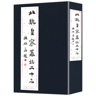 【函套精装20张】北魏墓志二十品 中国碑帖北魏墓志原大拓本墓志铭选元荣宗元钦元道隆元延明元恭元贿文昭皇太后墓志 天津人美