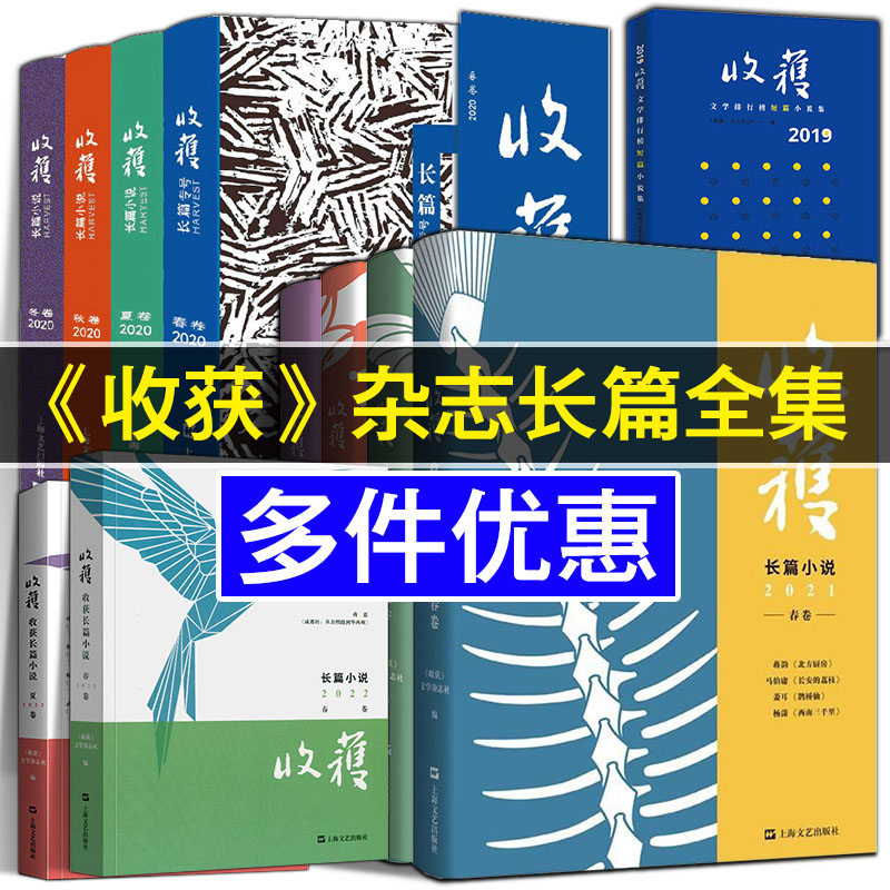 2020-2021-2022中长篇春夏秋冬卷专号 孙甘露杨争光小说排行榜文学