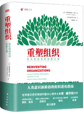 正版包邮 重塑组织进化型组织的创建之道 弗雷德里克拉卢著管理方面的书籍 企业管理人类意识阶段组织进化指南创建与管理书籍