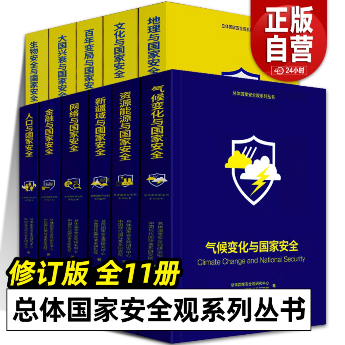 【出版社直发】总体国家安全观系列丛书全学12册百年变局大兴衰地理历史人口网络新疆域资源金融气候变化与中现代国际关系研究书籍