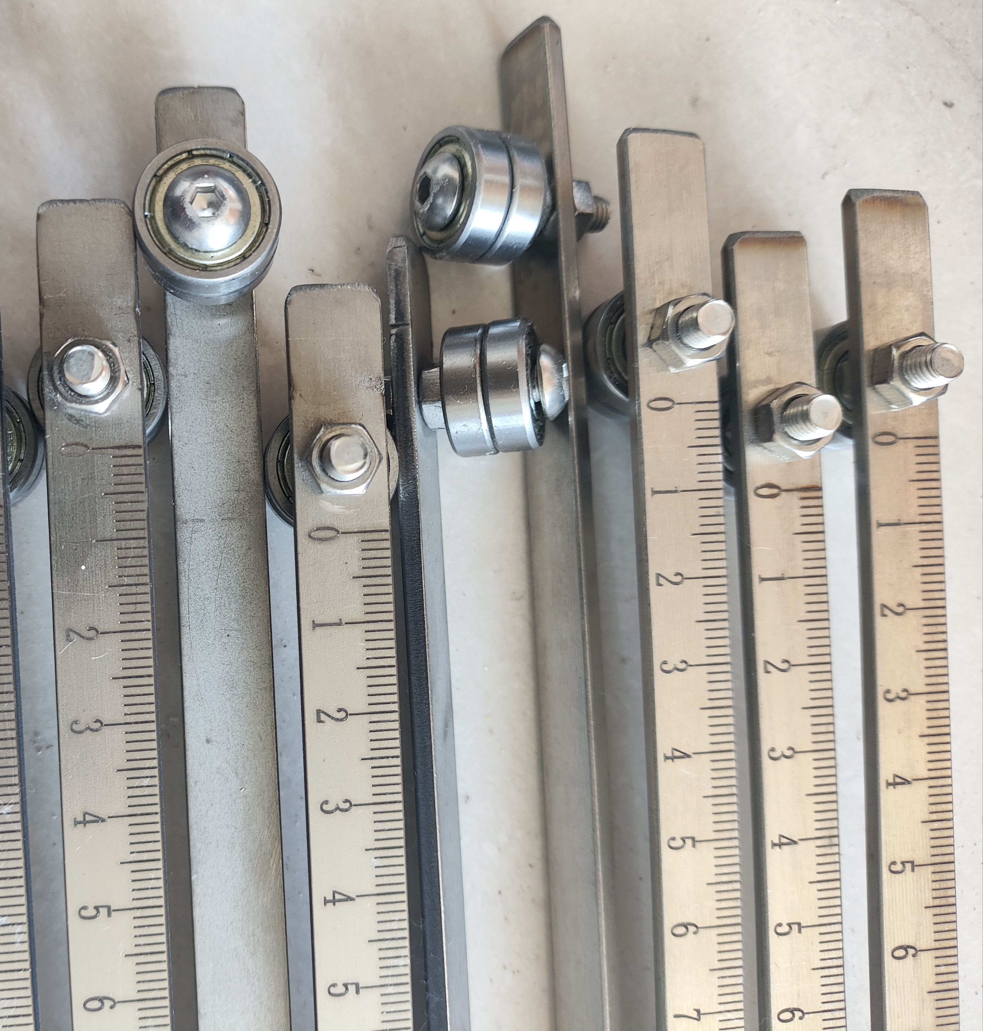 电圆锯导尺靠尺卡尺靠山威克士不锈钢带轴承木工模板工裁板下料