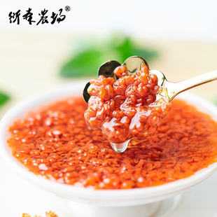 浦城桂花酱260g桂花蜜丹桂花木樨福建特产园瓶装糖馅料酿制果酱抹