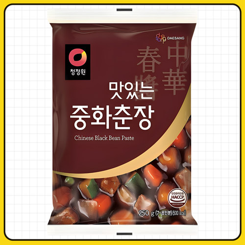 传统风味炸酱清净园韩国进口