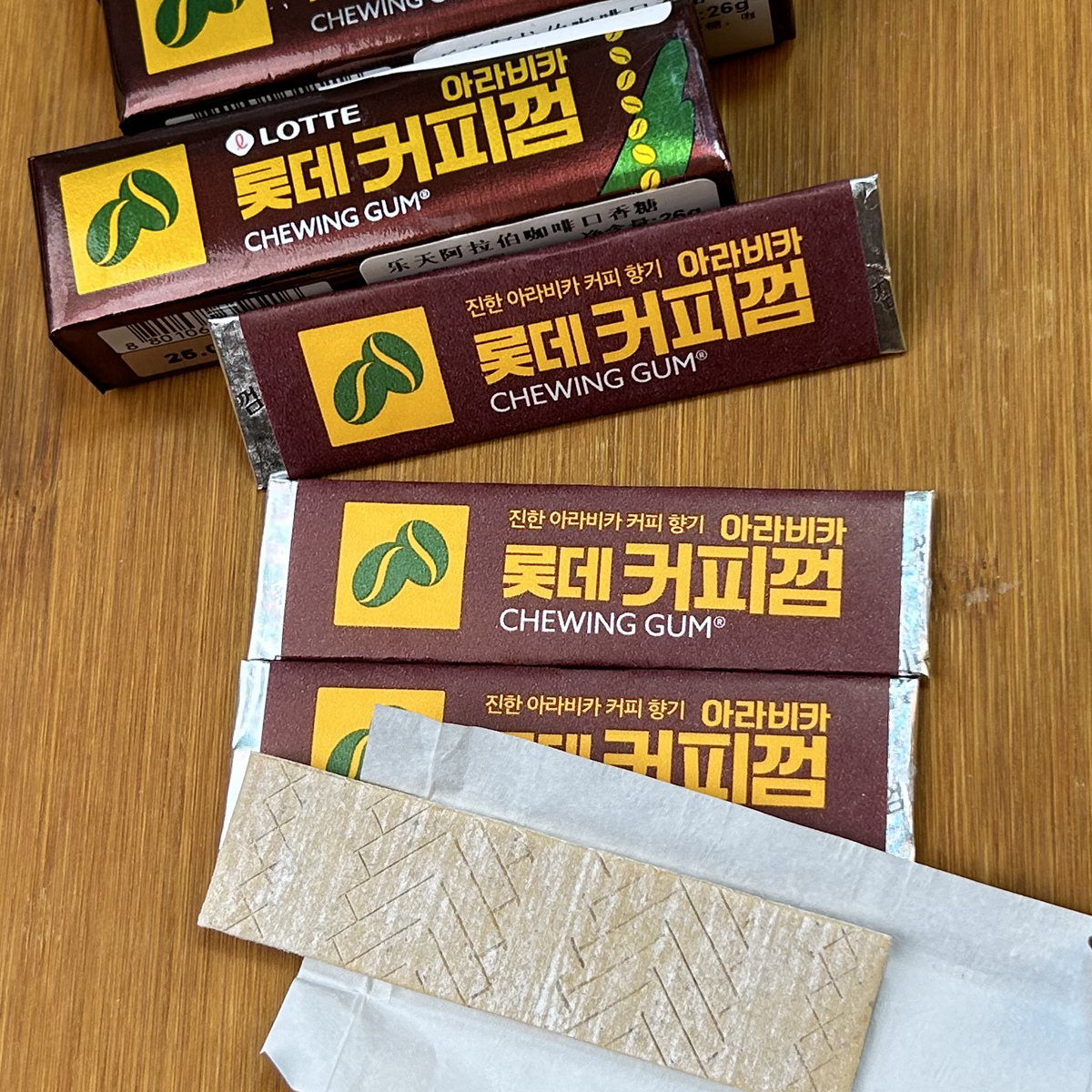 LOTTE乐天口香糖可嚼的咖啡开车