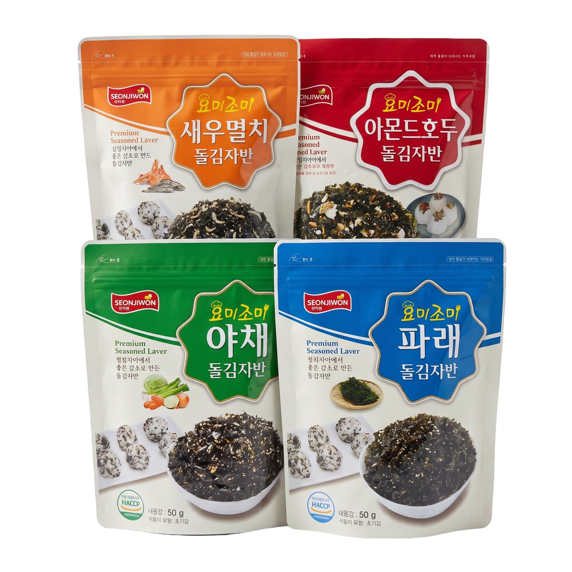 包邮鲜之园炒海苔50g韩国进口拌饭紫菜碎海味蔬菜坚果海鲜食品包