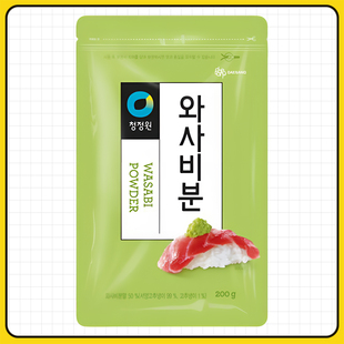 清净园辣根粉200g韩国进口日式寿司生鱼片饭店餐厅调味料芥末辣