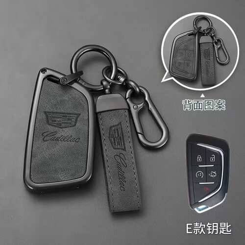 适用凯迪拉克CT5钥匙套2023款ct4刀锋GT4 ct6 xt4汽车xt5男atsl壳