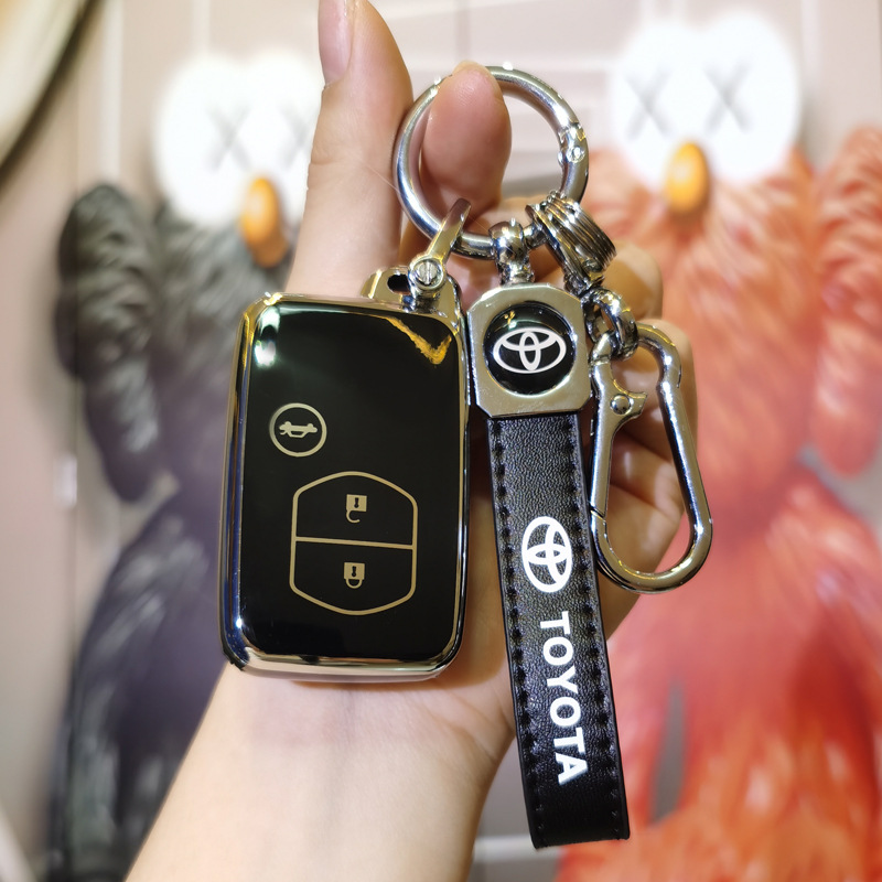 适用丰田老款凯美瑞钥匙套09/10/11款汉兰达普锐斯86锐志车包