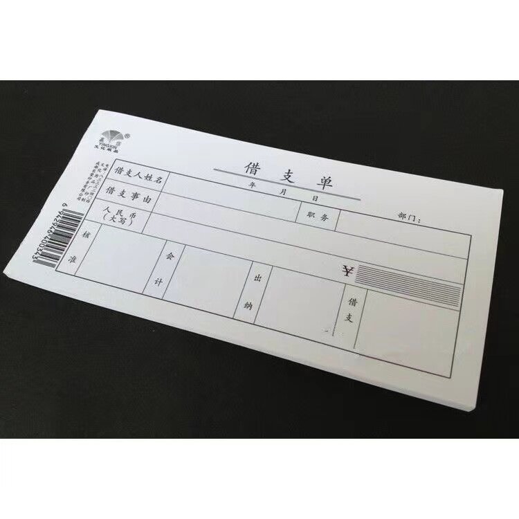 赢信10本借支单财务借条单据票据