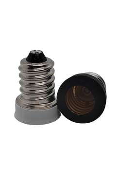 灯座e14转E12适配器转换灯座 LED灯具配件